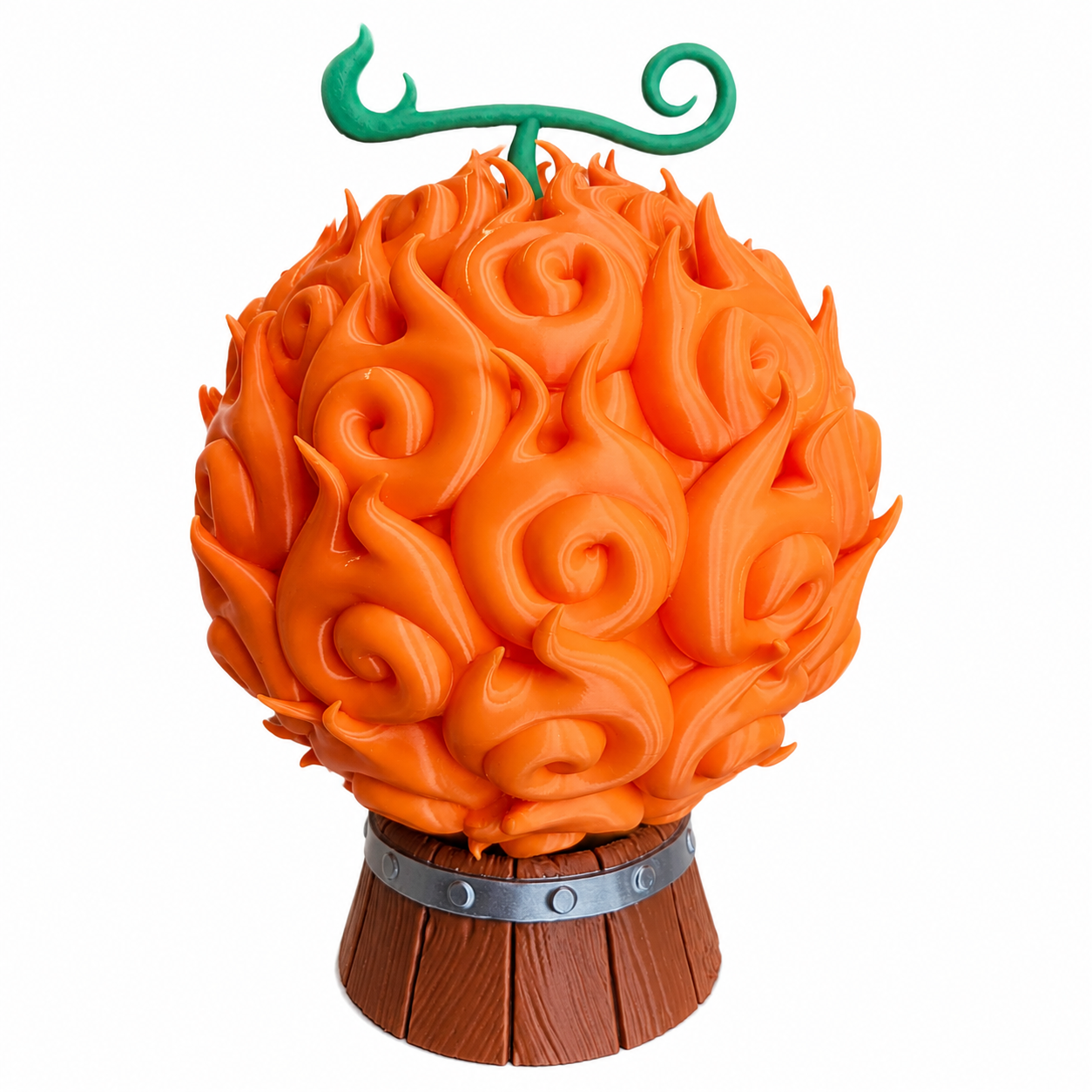 Fertiggestellte Teufelsfrucht aus dem 3D-Druck